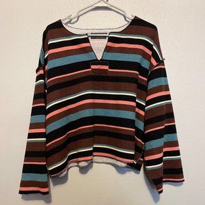 Urban Outfitters medium stripped blouse.
